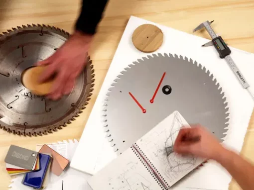 CuTime Wall Clock by Flussocreativo