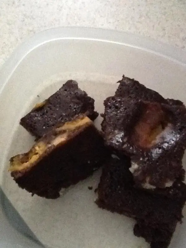 Mrs CaffiNation’s Pumpkin Pie Brownies