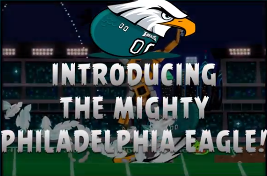Angry Birds team up with Philadelphia Eagles! Angry Birds team up with Philadelphia Eagles!