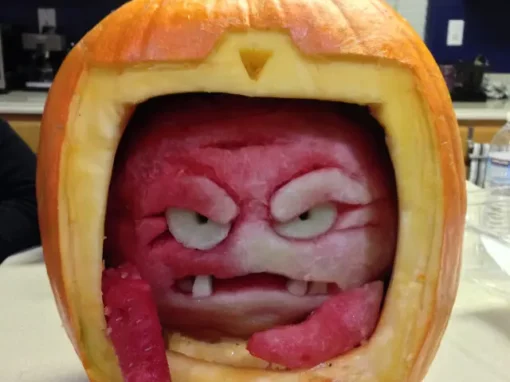 Krang Carving
