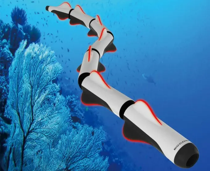 Robot snake concept cleans heavy metals from water | DVICE