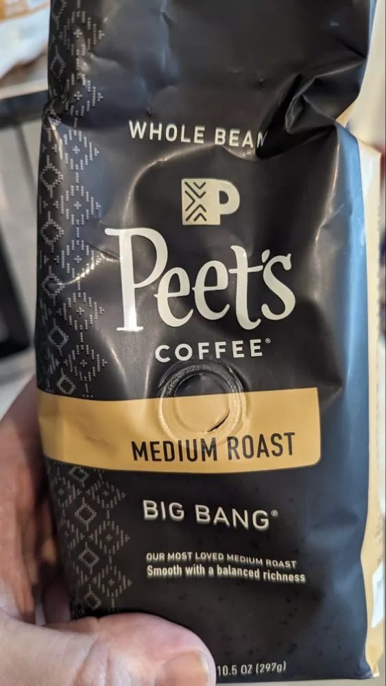 Coffee review : Peet’s Coffee Big Bang