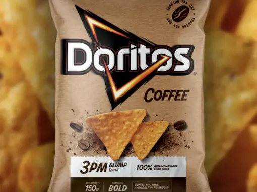 Coffee flavored Doritos