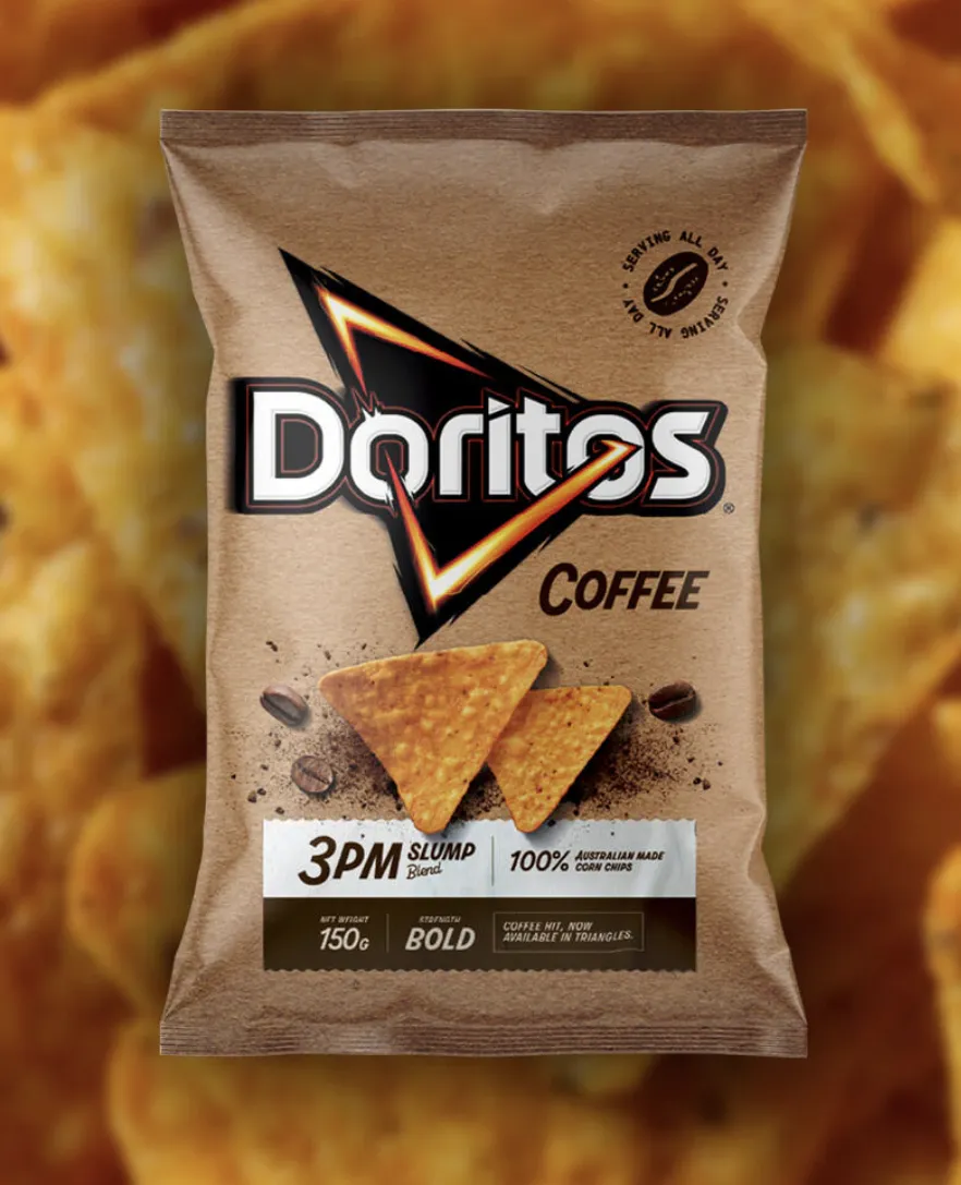 Coffee flavored Doritos