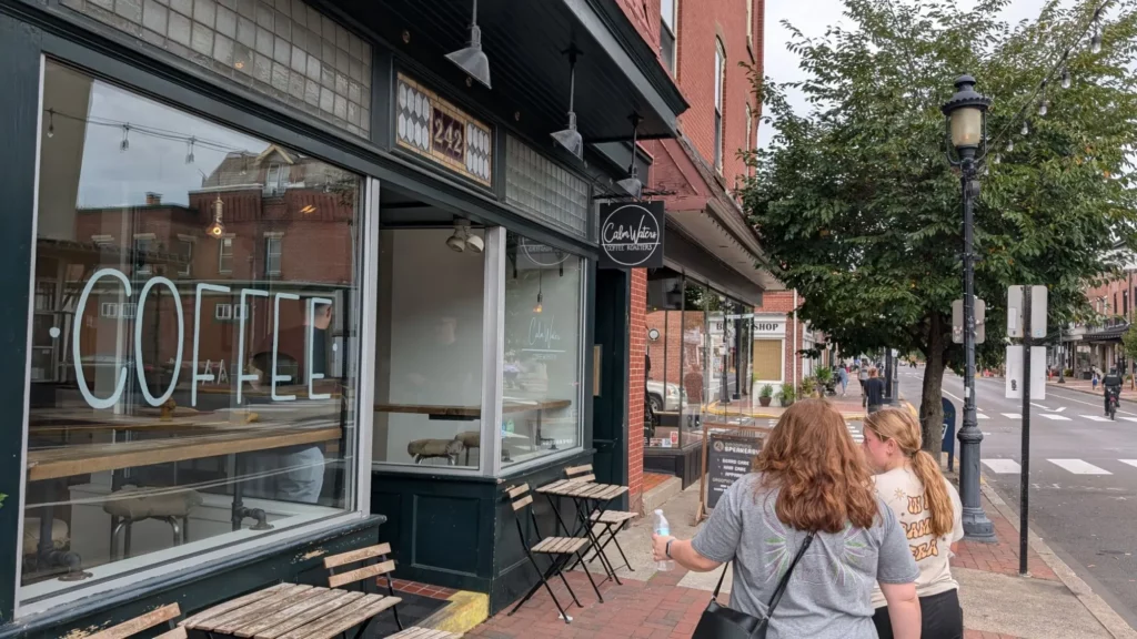 Coffee travels : Bristol PA, Calm Waters Coffee Roasters