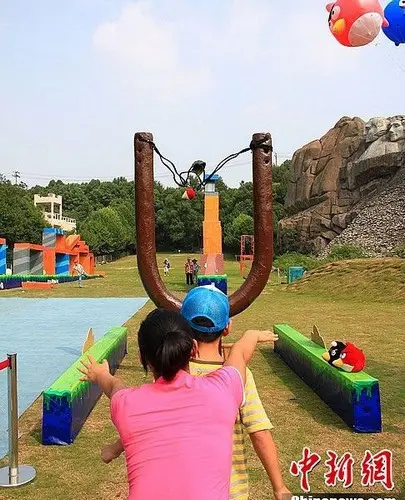 Angry Birds In Real Life