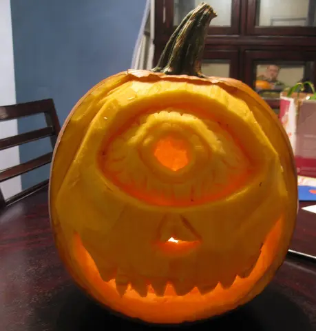 Mike Wazowski Pumpkin Carving Mike Wazowski Pumpkin Carving