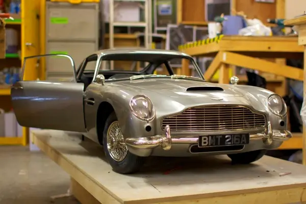 3D-Printed Aston Martin Stars in Skyfall