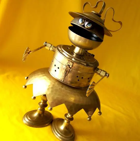 Scrap turned into robots