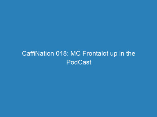 CaffiNation 018: MC Frontalot up in the PodCast