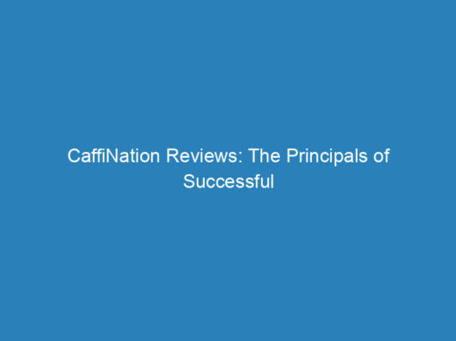 CaffiNation Reviews: The Principals of Successful Freelancing
