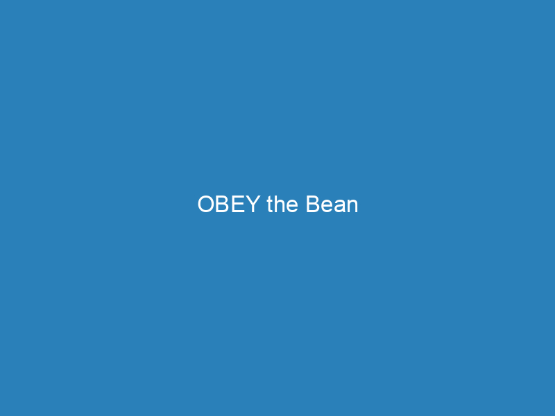 OBEY the Bean