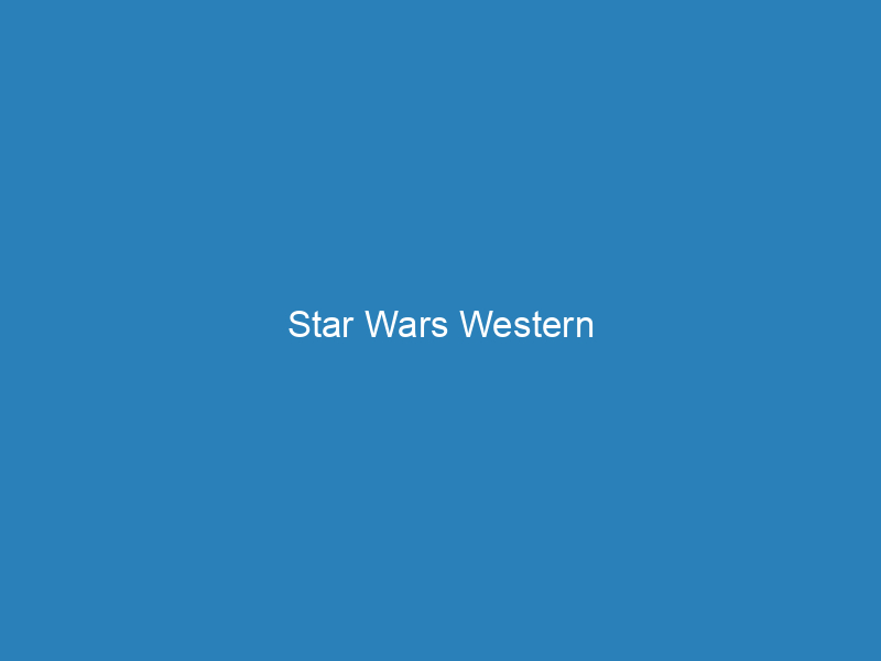 Star Wars Western