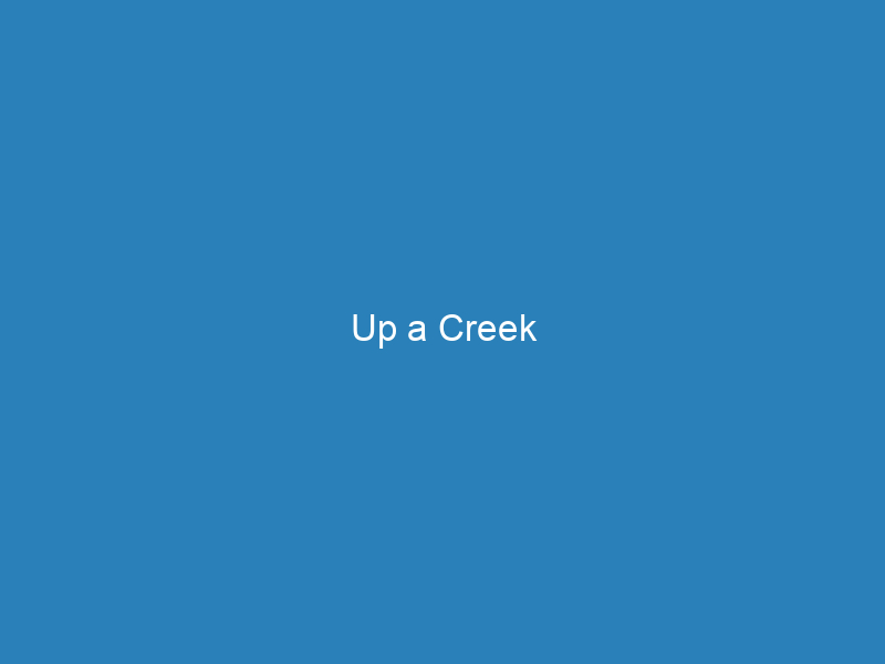 Up a Creek